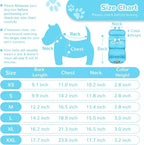 Winter Warm Dog Jacket for Small Medium Dogs Cat Cold Weather Coats with Harness Paded Dogs Fleece Vest Waterproof Windproof Dog Snow Jacket Pet Puppy Clothes (Blue,M)