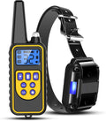 iMounTEK Shock Collar for Dogs, Bark Collar with Remote, Dog Training Collar w/3 Modes, Up to 2600Ft Remote Range, 0~99 Shock Levels, 3 Channels, for Small Medium Large Dog (Collar with Remote)