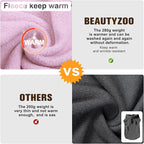 BEAUTYZOO Dog Fleece Vest Sweater Winter Jacket for Small and Medium Dogs with D-Ring Leash Cold Weather Coat Hoodie for XS S M Dogs Boy or Girls, Large