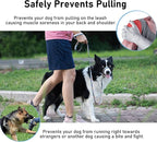BARKLESS Dog Head Collar, Anti-Pulling Printed Head Halter with Leash, Gentle Snout Harness with Adjustable Clip for Small Medium, and Large Dogs Leash Training (Tree, S (Snout Cir: 7¾-10"))