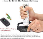 Citronella Dog Training Collar with Remote, Auto + Manual 2 Modes, Spray + Beep Citronella Dog Bark Control Collar, No Electric Shock Humane Safe Rechargeable Waterproof Anti Bark Device for Dogs