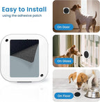 Dog Bells to Go Outside, Wireless Dog Doorbell Operating at 1000 Feet with Chew Resistant IP65 Waterproof Touch Button, CD Quality Sound & 4 Notification Modes