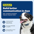 PetSafe Pro Trainer Add-A-Dog Collar - Waterproof & Rechargeable Remote Behavior Training Collar - Double Pairing Compatible for Multi-Pet Households - Small/Medium