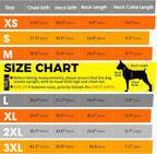 Dog Coats for Large Dogs Winter Waterproof, Zip Up Lightweight Vest for Dogs, Orange Pet Snow Jacket, Winter Outdoor Dog Camping Jackets for Weimaraner, Pointer, Labrador, Orange XL