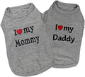 2 Pack Puppy Shirt for Small Dog Boy-Dog Clothes Pet Fashion Casual Breathable Comfortable Apparel Outfits for Dog Cat