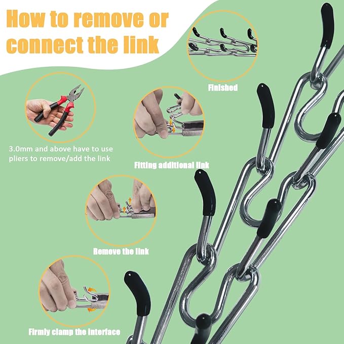 Prong Training Collar for Dogs, Adjustable Dog Pinch Collar with Quick Release Buckle, No Pull Collar for Small Medium Large Dogs, Extra Link and Caps