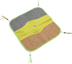 Cat Scratch Play Mat, Cat Crinkle Mat Sisal Multifunctional Safe Interesting for Pet Supplies for Sleeping