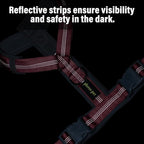 Plutus Pet No Pull Dog Harness, Adjustable Nylon Harness with Soft Padding, Reflective and Heavy Duty Dog Harness for Small, Medium, Large Dogs(Hot Pink, XL)