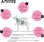 AOFITEE Dog Winter Coat, Waterproof Dog Jacket, Fullbody Dogs Winter Coat Snowsuit, Windproof Puppy Puffer Jacket Snow Suit with Legs, Pet Fleece Vest, Cold Weather Coats for Small Dogs, XXL