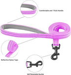 Hipubby Dog Harness and Leash Set, No Pull Soft Mesh Puppy Harness for Small Medium Dogs, Cats - Step in Reflective Breathable Lightweight Vest Harness for Walking, Training - Purple, XS