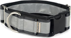 If It Barks - 1.5" Reflective Martingale Collar with Quick Snap Buckle for Dogs - Adjustable - Made in USA - Strong, Durable, and Comfy - Ideal for Training - Fits Most Breeds - Small, Black