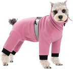 Polar Fleece Coats for Small Dogs, Four-Legged Warm Pajamas Bodysuit, Winter Jacket Sweater Vest for Small Medium Dogs
