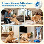 ChunHee Dog Training Bells for Door to Go Outside – Puppy Potty Training Bell, Chew-Resistant Design, 36 Ringtones, 0-115dB Adjustable Volume, Easy Way to Train Dogs to Signal Outside