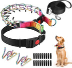 Prong Training Collar with Comfort Tips and Quick Release Snap Buckle - Classic Collar and Leash for Small to Large Dogs