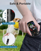 Jugbow Dog Shock Collar - 4000FT Dog Training Collar with Remote for Large Medium Small Dogs 10-120lbs, IPX7 Waterproof E-Collar with 4 Training Modes, Rechargeable e-Collars with Security Lock