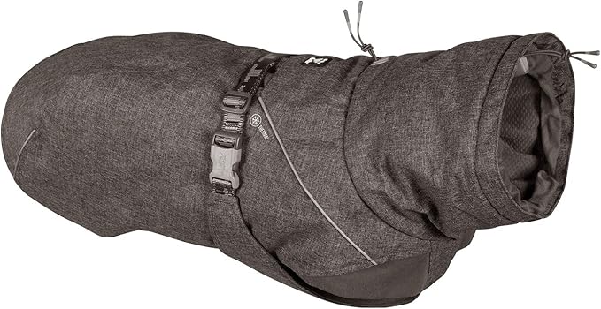 Hurtta Expedition Parka, Winter Dog Coat, BlackBerry, 12 in