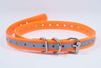 Universal 27 ½” X ¾” Replacement Band Strap for Dog Training Collar - Adjustable Waterproof TPU for Remote E-Collar, Static/Vibration Shock Trainer, Fits Most Bark Control & Obedience Devices