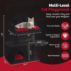 Gothic Cat Tree Duo: Majesty and Mystery Bundle