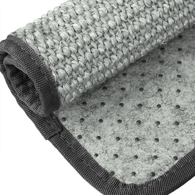 Cat Scratching Pad Natural Sisal Sofa Corner Furniture Protector Scratcher Mats Protecting Carpets and Sofas Couch Corner Furniture Anti-Slip Sisal Cat Repellent Mat for Sofa Bed Desk Legs