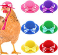 6 Pieces Chicken Hats, Doll Hats, Bear Clothes, Stuffed Animal Clothing, Chicken Helmets