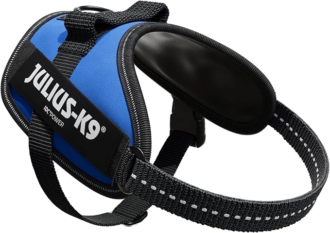 Julius-K9, 16IDC-B-MM, IDC Powerharness, Dog Harness, Size: Mini-Mini, Blue