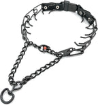 Herm Sprenger 2.25mm Prong Collar for Dog Training – Quick Release Clicklock & Swivel Ring - Dog Training Collar with Black Stainless Steel 2.25mm Prongs for Small Dogs (14-19" Neck)