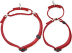 Hyhug Martingale Collar for Dogs Small Red |Escape - Proof Heavy Duty Nylon Durable No Buckle, Ideal for Training & Daily Walks