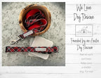 Lucky Love Dog Martingale Dog Collar & Leash - Adjustable, No-Slip, Durable, Comfortable, Soft Webbing, & Stylish Patterned Collar & Leash Set for Male and Female Dogs - Heywood Combo, Small