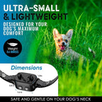 2 Pack Bark Collar for Small Dogs 5-15 lbs and Puppies - No Shock Anti Barking Collar - Rechargeable Smart Collar for Dog Training with 7 Sensitivity Levels and 3 Beep&Vibration Modes