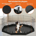 PJYuCien Bottom Pad - Fits 8 Panels 24 Inch Width Plastic/Metal Pet Pen Octagonal Dog Playpen(Note: Only Pen Bottom Pad, No Playpen)