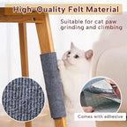 KEYIDE Couch Cat Scratch Protector 79 x 16 Cat Scratcher Wall Climbing from Cat Claws for DlY Tower Post Cat Tree (Grey)