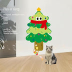 Wall Mounted Cat Scratching Pad with Back Adhesive Self-Adhesive Cat Scratcher Board for Wall, Door Sofa Extra Large Durable Cat Scratcher Mat for Indoor Cats Trimmable Design (Green)