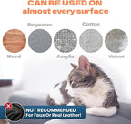 KatSupreme Cat Scratch Furniture Protector - Couch and Sofa Guards - 8 XL Sheets with 64 Pins (8 XL Sheets and 64 Pins)