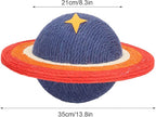 Tissting Cat Scratcher Fun, Cats Scratching Ball, Planet Shape Sisal Relieve Boredom Prevents Furniture Damage Kitten Scratch Toy