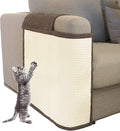 Cat Scratch Furniture Protector with Natural Sisal for Protecting Couch Sofa Chair Furniture,Couch Protector from Cat Claws 23.6L''*19.7W'' (Brown, Right Handed)