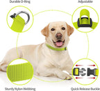 E Collar Replacement Strap, 3/4" Stylish Comfortable Puppy Collar 2 Pack with Quick Release Buckle, PetSafe Bousnic Sportdog Garmin Shock Collar Replacement Collars for Small Medium Large Dogs
