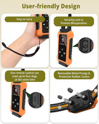 Shock Collar for Dogs 3 Pack (5–150Lbs), 4400FT Waterproof 3 Dog Training Collar with Remote Control 5 Training Modes Rechargeable Electric Dog Collar with Light, E collars for Small Medium Large Dogs