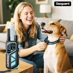 Dog Shock Collar with Remote-3300 Feet & IPX7 Waterproof Dog Training Collar -Beeper, Vibration, Safe Shock for 7-120lbs Large, Medium, Small Dogs, with Keypad Lock, Rechargeable Bark Collar