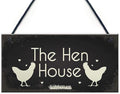 woodsign Rustic The Hen House Wood Plaque Signs Chicken Cock Coop Egg Garden Gift 10x5(XXQ005)