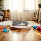 2Pcs Cat Scratching Board Premium Scratch Textures Cardboard Anti-Scratch Stress Relieve Indeformable Fish Self-Adhesive Cat Scratching Board 28×15×2.5 cm