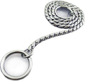 Dog P Snake Chain Chrome Plated Metal Dog Training Choke/Collar-Fully Guaranteed Against Rust Tarnish or Breakage-Recommended for Professional Training (Sliver, 4mm * 22")