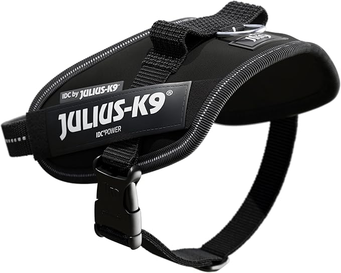 Julius-K9, 16IDC-P-MM, IDC Powerharness, Dog Harness, Size: Mini-Mini, Black