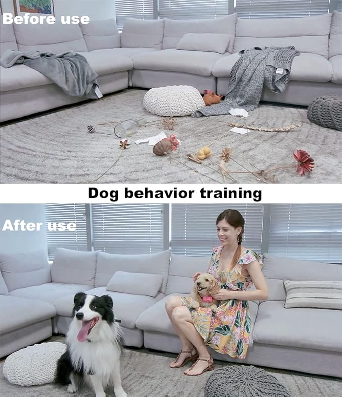 Dog Shock Collar -3000FT Training Collar with Remote for Shock Collar for Dogs-3 Training Modes,Collar for Dogs Training Rechargeable e Collars for Large Medium Small Dogs 8-110lbs
