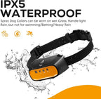 My Pet Command 2 in 1 Auto Citronella bark Dog Training Collar Safe Humane for Pets Anti bark Spray Collar with Advanced bark Detection Mode Adjustable Sensitivity Levels Extra Collar only