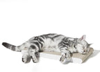 Cat Scratcher, Heavy Duty Scratch Pad, Durable Corrugated Cardboard Scratching Board for Indoor Cats, Double-Sided Usability, Recyclable, with Catnip