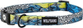 Wolfgang Heavy Duty, Adjustable Dog Collar with Quick Release Nylon Buckle for Walking & Training, DawnPatrol Print, Medium