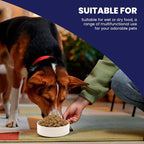 SPOT Ceramic Stoneware- Pet Bowl for Medium and Large Dogs, Classic Heavy Duty Non-Slip Ceramic Bowl for Food and Water - 7.5in Diameter