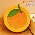 Fruit Cat Scratcher, Cat Fruit Scratcher, Fruit Shaped Cat Scratcher, Orange Round Cat Bed, Wear-Resistant Sisal Cat Supplies,to Meet The Cat's Nature of Grinding and Scratching (Orange)