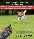 Citronella Dog Training Collar with Remote & 1* Spray Refill, 4 Modes Beep/Vibration/Spray/Spray Enhancement, Humane Safe Dog Bark Collar, Waterproof Spray Collar, Range 300M 【Only Work with Remote】