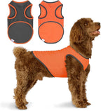 2 Pack Cooling Shirts for Dogs, Lightweight Mesh Breathable Dog Shirt for Medium Dogs Boy, Sun-Protection Sleeveless Shirts for Dog&Cat Puppy Vest Pet Apparel P23ST00605XXL